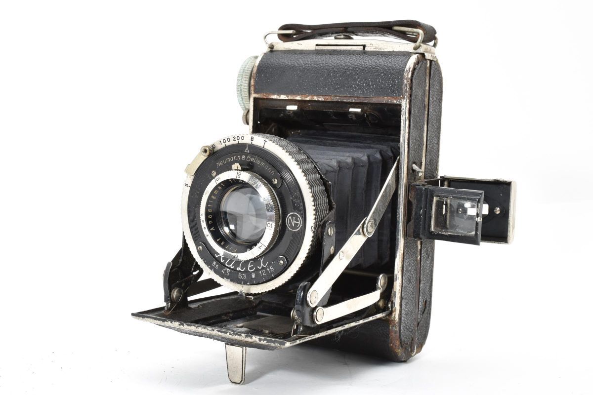IK030435★First Six RULEX Anastigmat 75mm F3.5 蛇腹カメラ