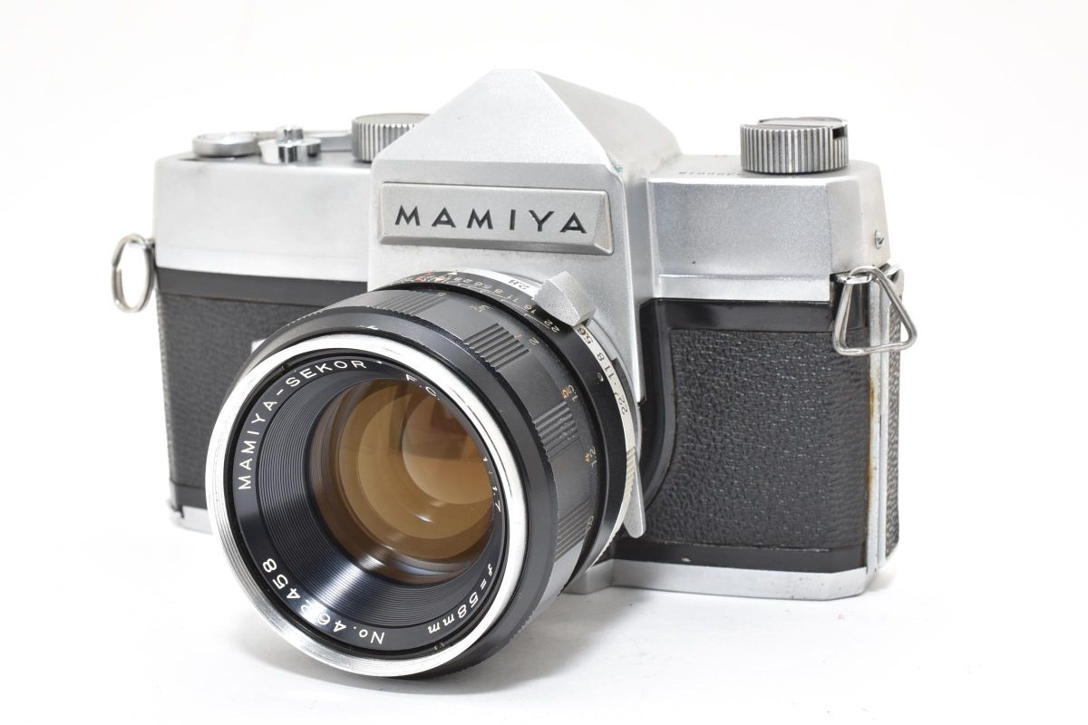 IK030385★マイヤ MAMIYA ボディ sekor 58mm F1.7 レンズセット