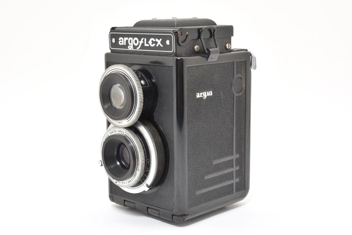 IK030392★アーガス argus argoflex 75mm F4.5 二眼レフ