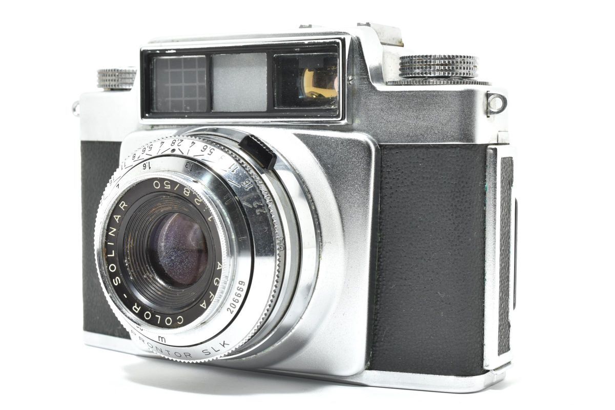 IK030416★アグファ Agfa SILETTE SLE アグファ COLOR-SOLINAR 50mm F2.8