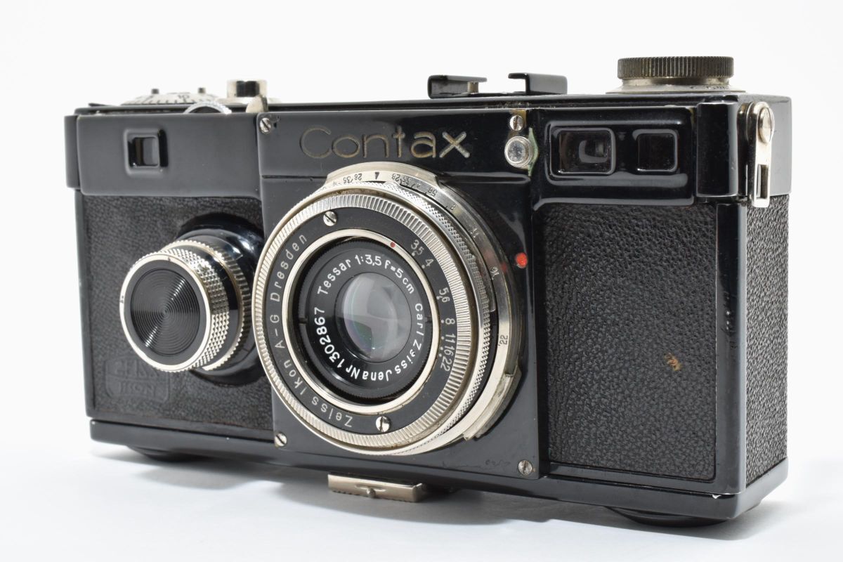SIK033035★コンタックス CONTAX I型 1型 レンジファインダー Carl Zeiss Jena Tessar 5cm F3.5