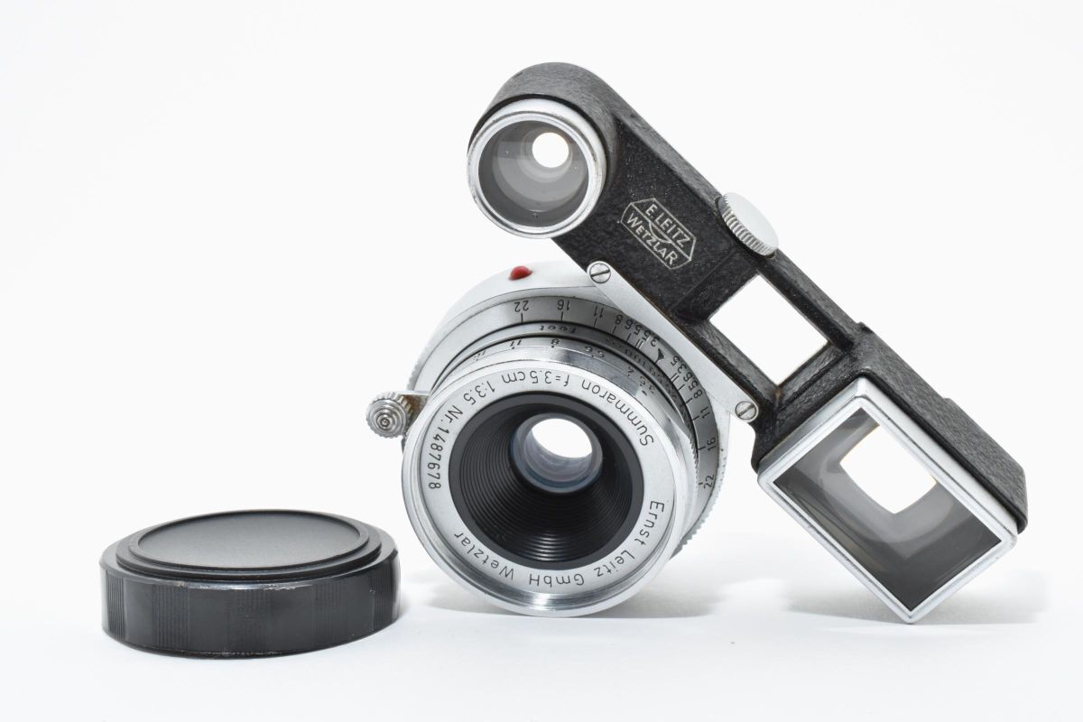 SIK033052★ライカ Leica summaron 3.5cm F3.5 Mマウント メガネ付き