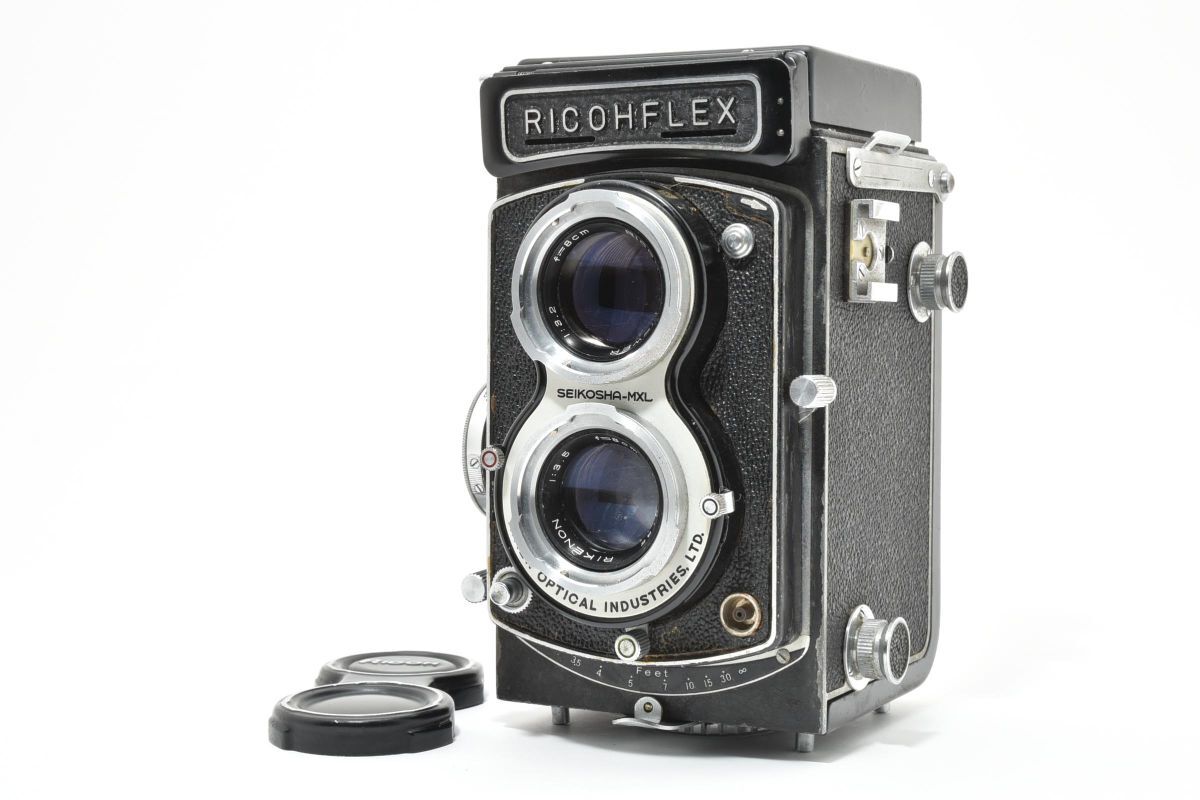 IK030151★リコーフレックスRICOHFLEX rikenon 8cm F3.5