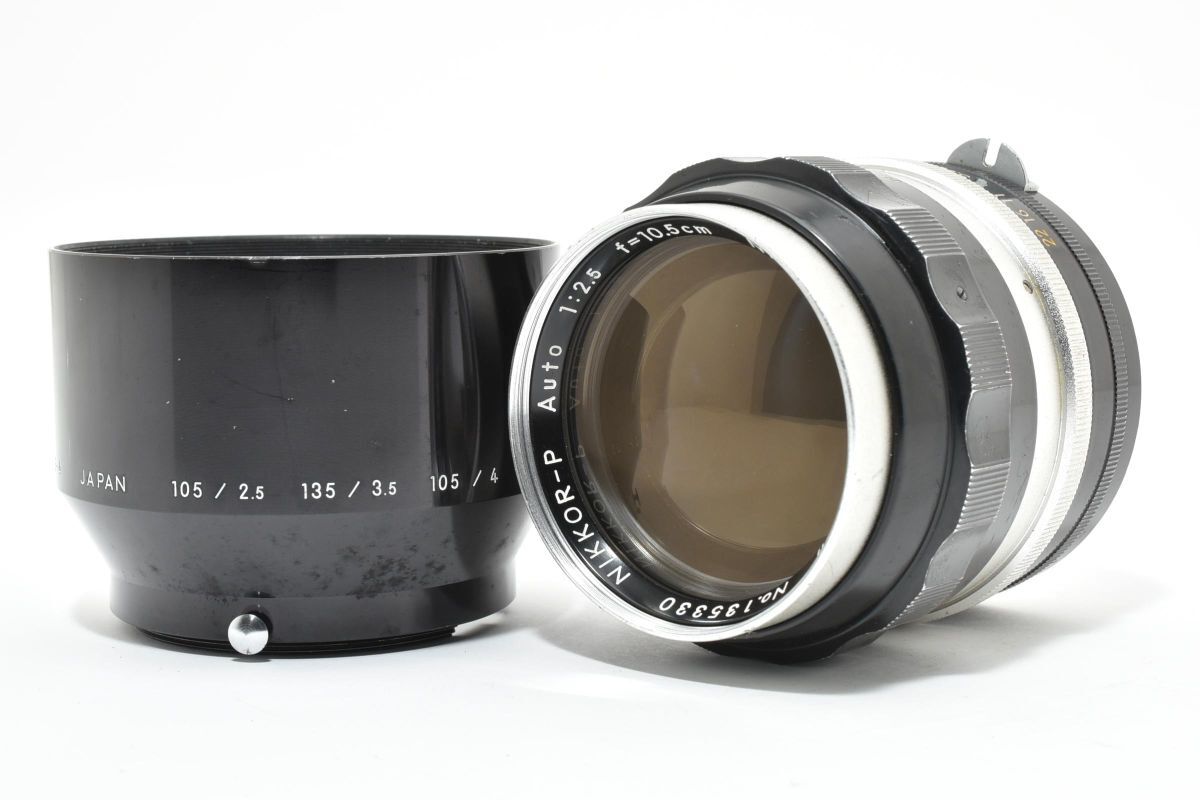 IK030159★ニコン Nikon NIKKOR-P Auto 10.5cm F2.5