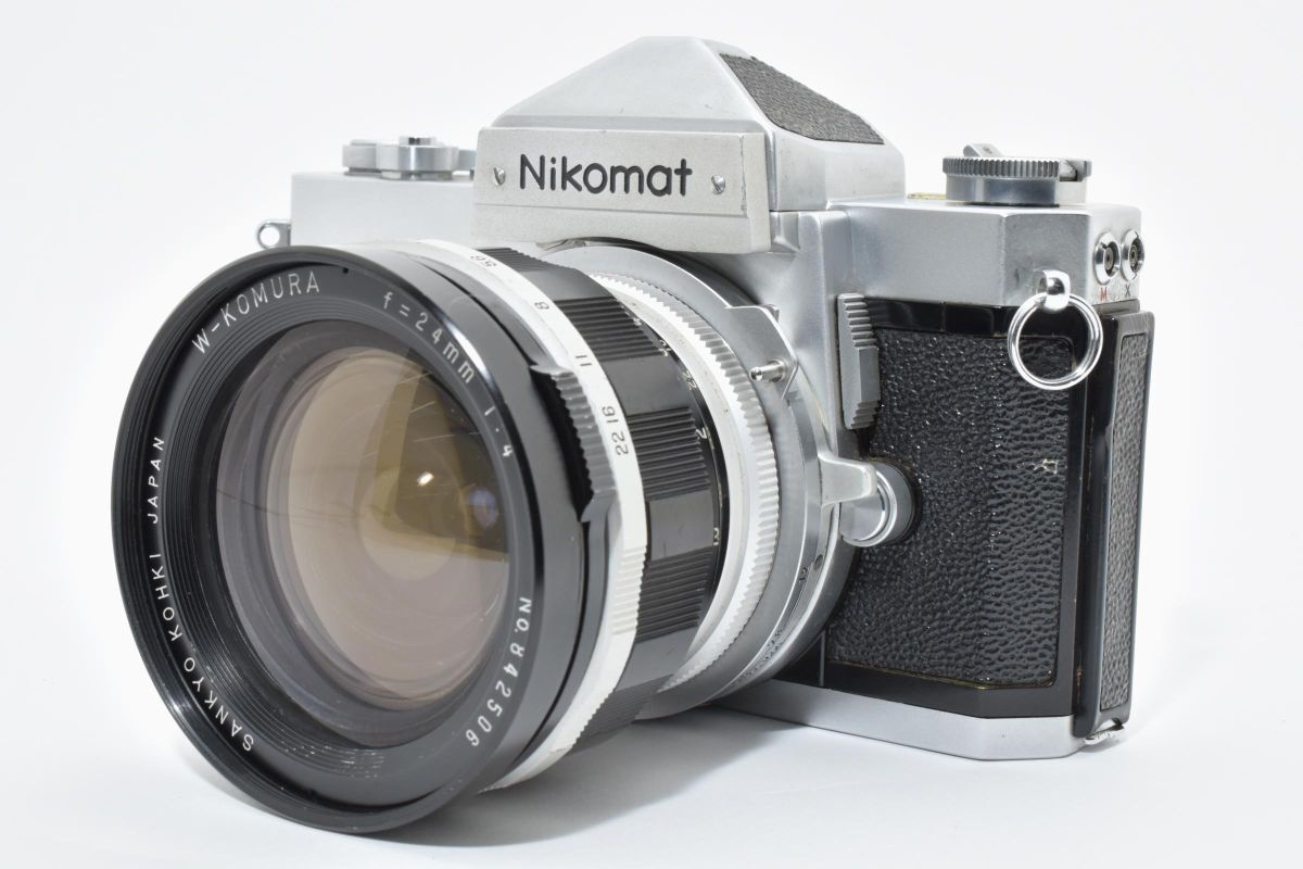 IK030088★ニコン Nikon ニコマート FTN シルバー W-KOMURA 24mm F4