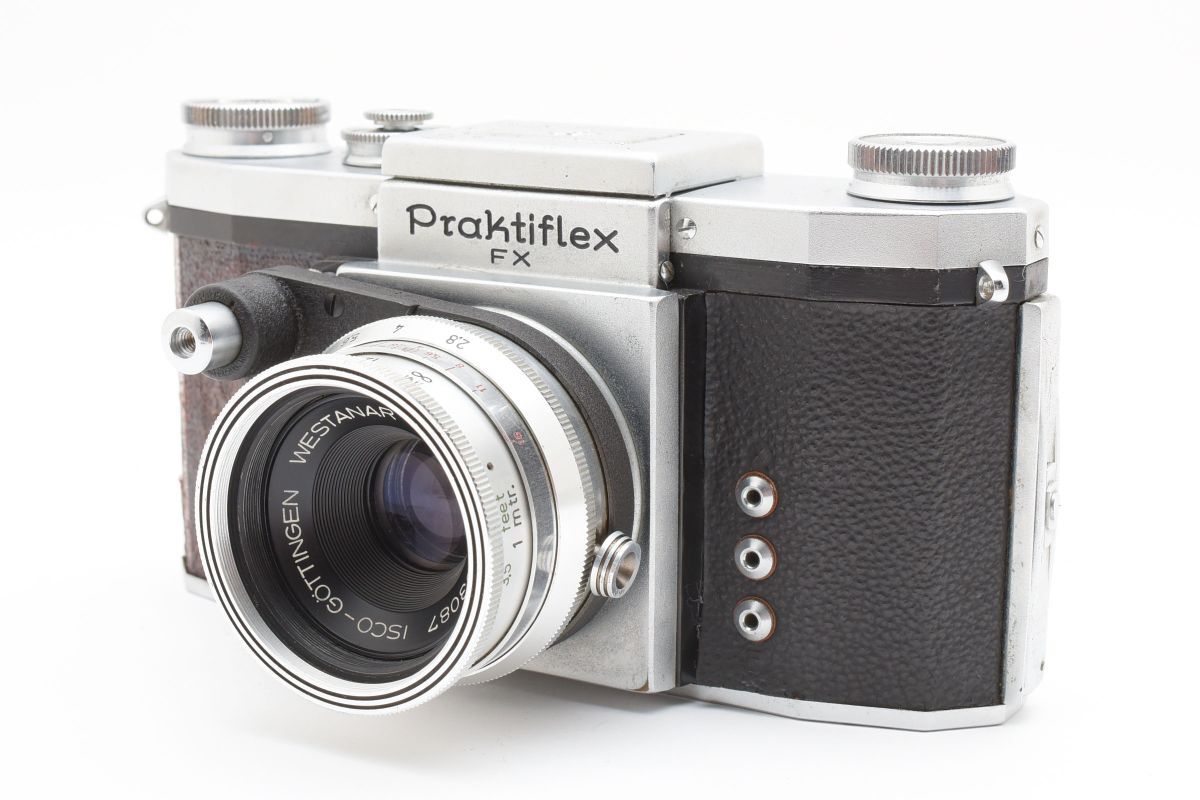 IK030095★Praktiflex FX westanar 50mm F2.8 レンズセット