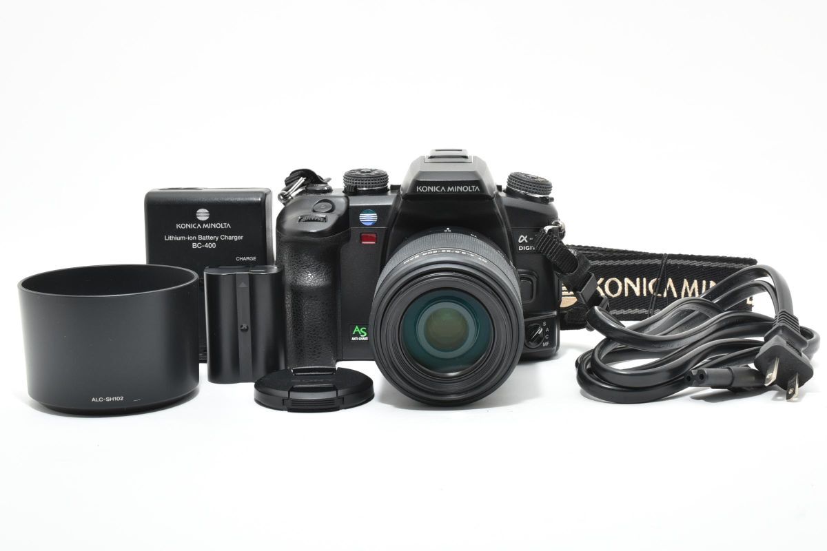 IK030150★コニカ KONICA MINOLTA α-7 Digital DT 55-200mm F4-5.6 SAM