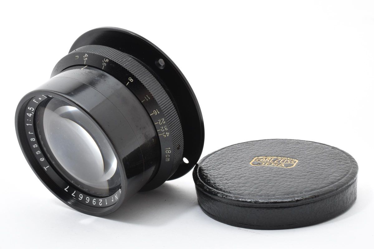 AB0092★Carl Zeiss Jena Tessar 18cm F4.5 バレルレンズ