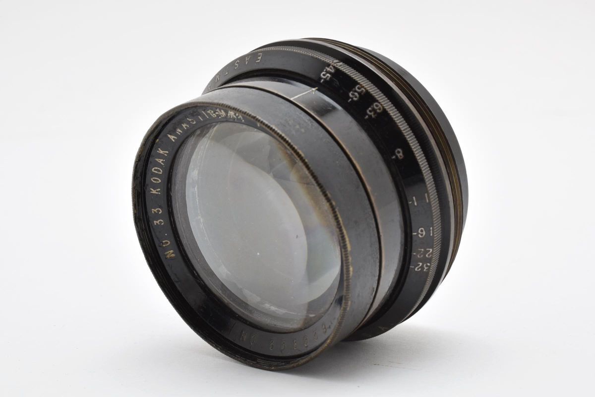 AB0093★コダック　KODAK ANASTIGMAT 7 1/2in F4.5 バレルレンズ