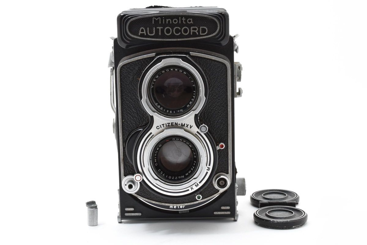 AB0139★ミノルタ minolta autocord 75mm f3.5