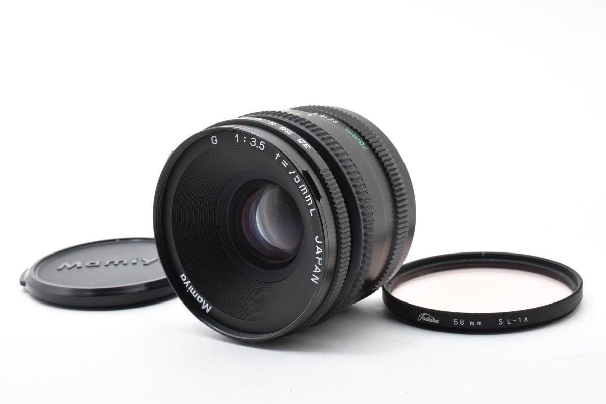 SIK033071★マミヤ Mamiya G 75mm F3.5 L 7用