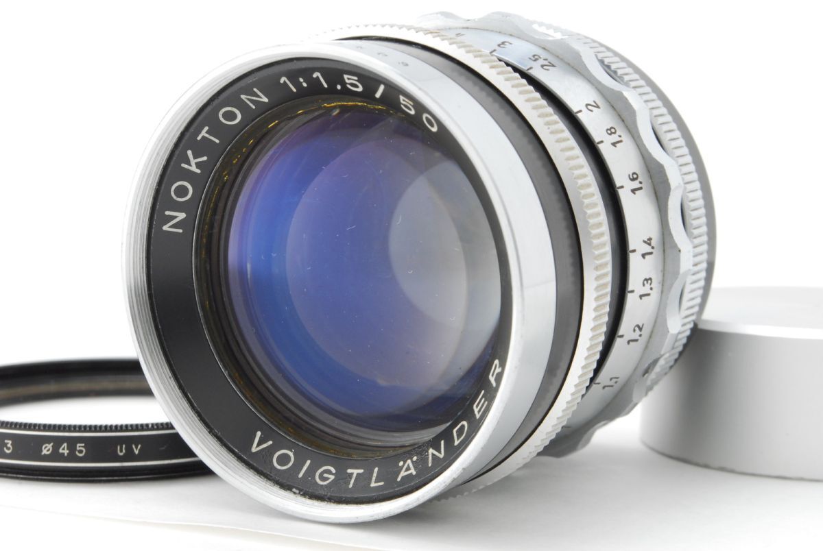 SIK033022★フォクトレンダー Voigtlander NOKTON 50mm F1.5 ライカLマウント オリジナル旧モデル