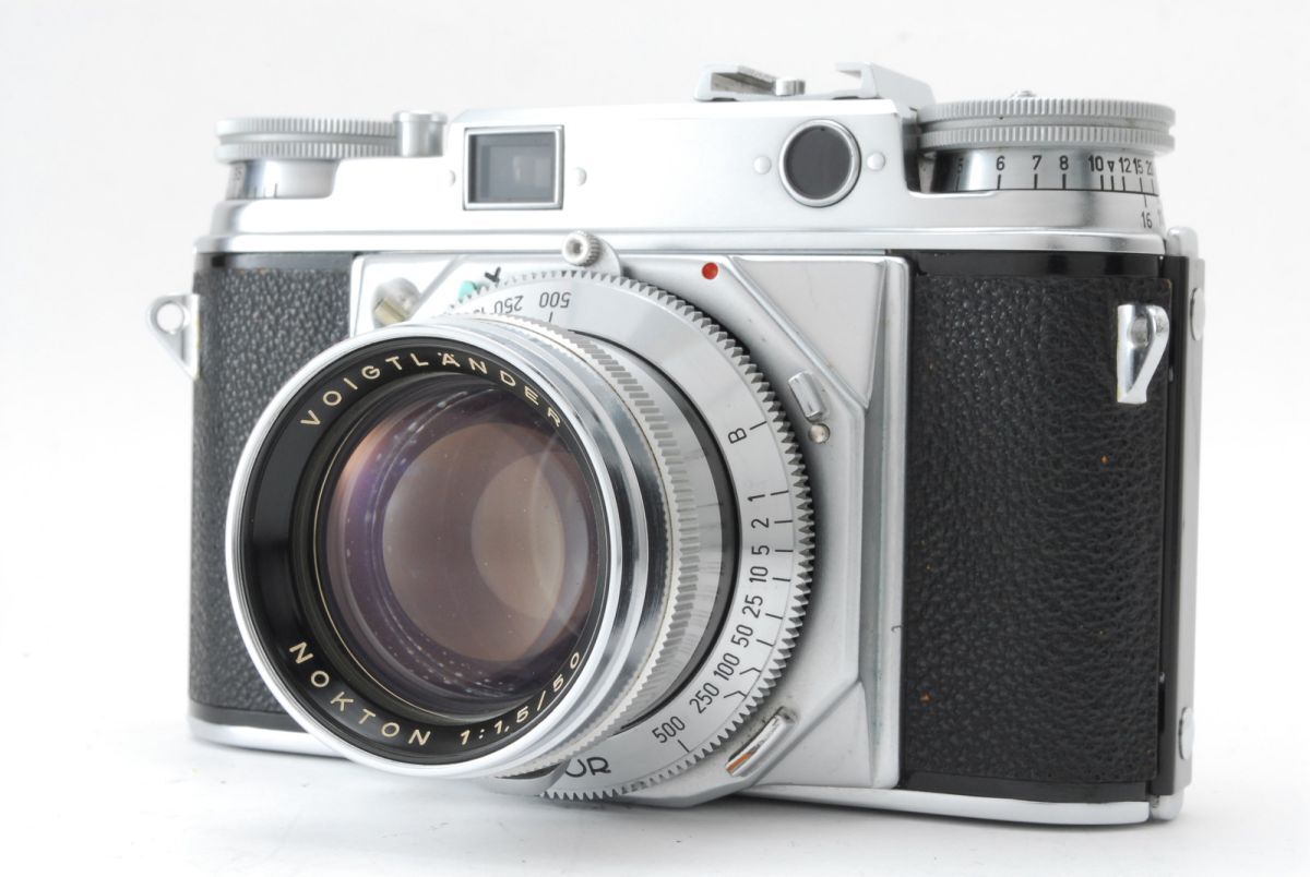 SV020589★フォクトレンダーVoigtlander　PROMINENT /Voigtlander NOKTON 50mm f1.5