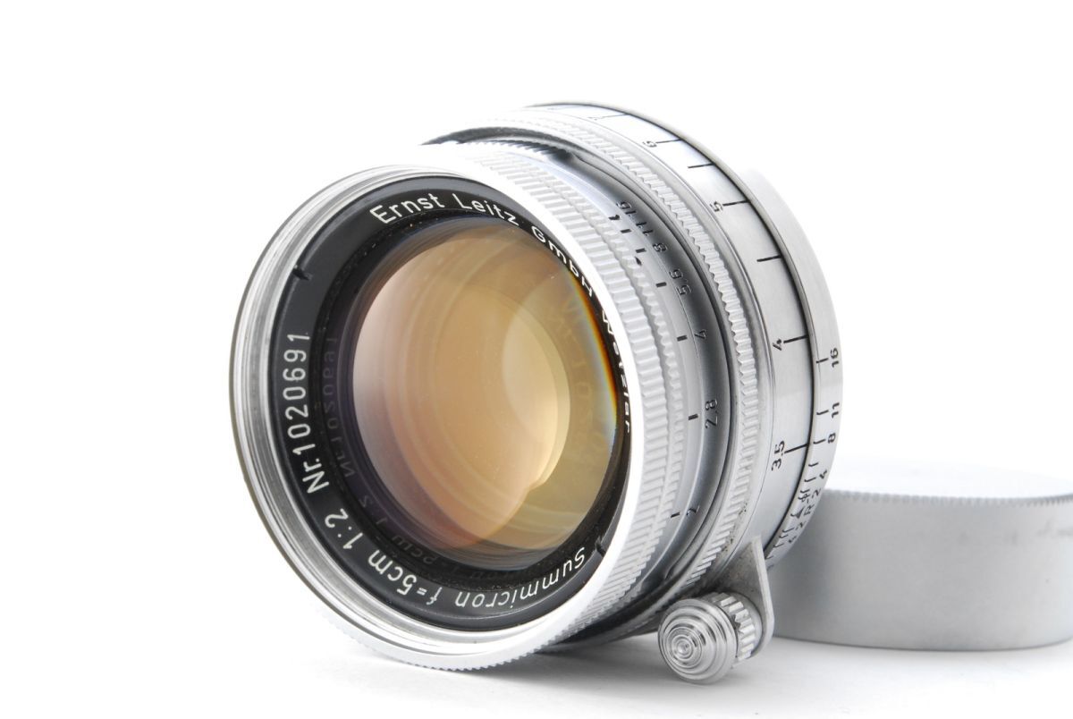 SV021117★ライカ leica summicron 5cm f2 トリウムズミクロン Lマウント 初期型
