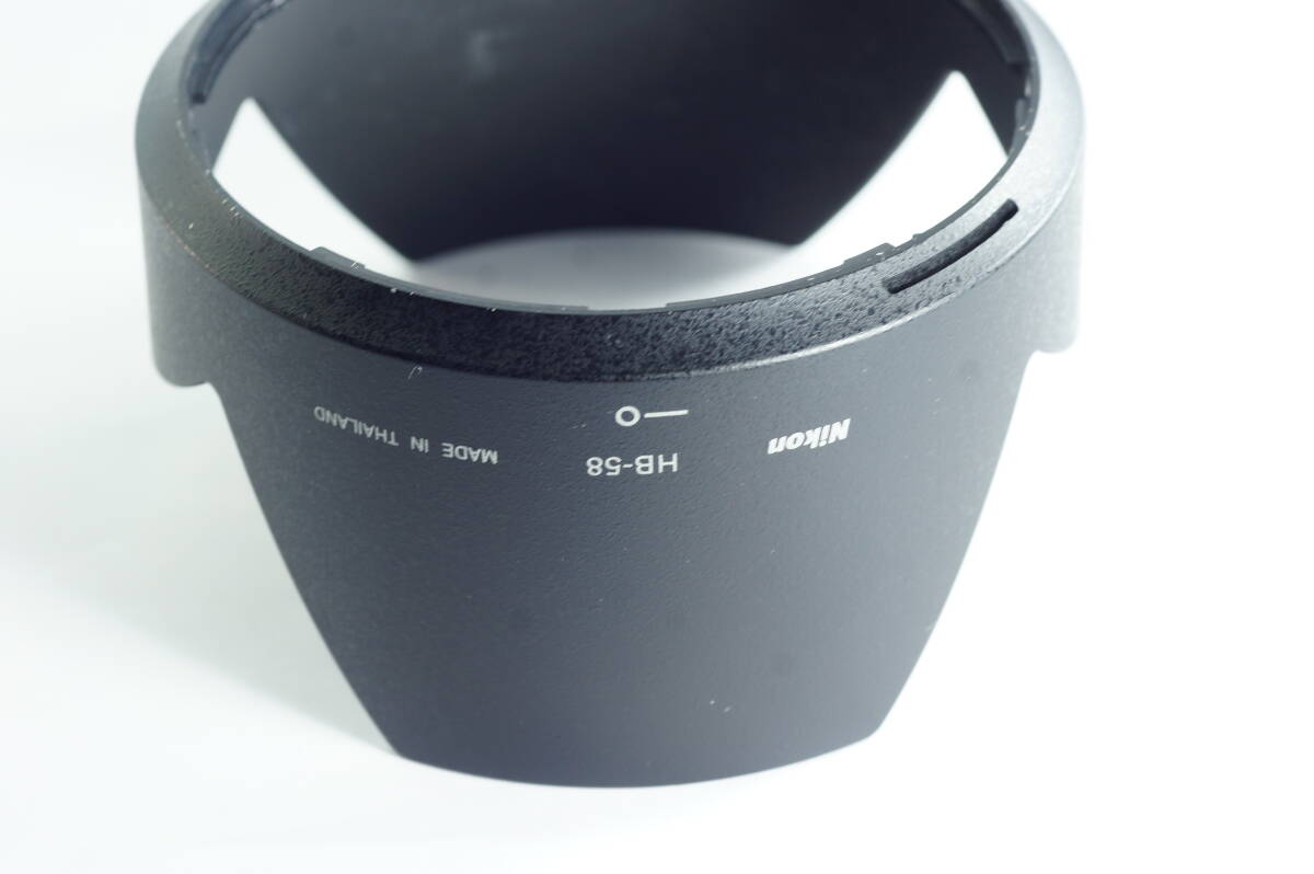 PH2群『キレイ』NIKON HB-58 AF-S DX NIKKOR 18-300mm F3.5-5.6G ED VR ニコン レンズフード LENS HOOD SAHDE