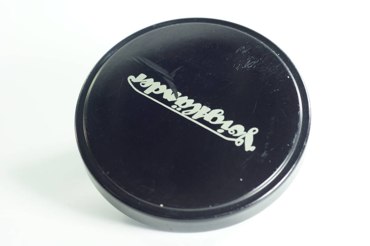 PHmini-04『並品』Voigtlander フォクトレンダー メタルレンズキャップ 60mm 被せ式