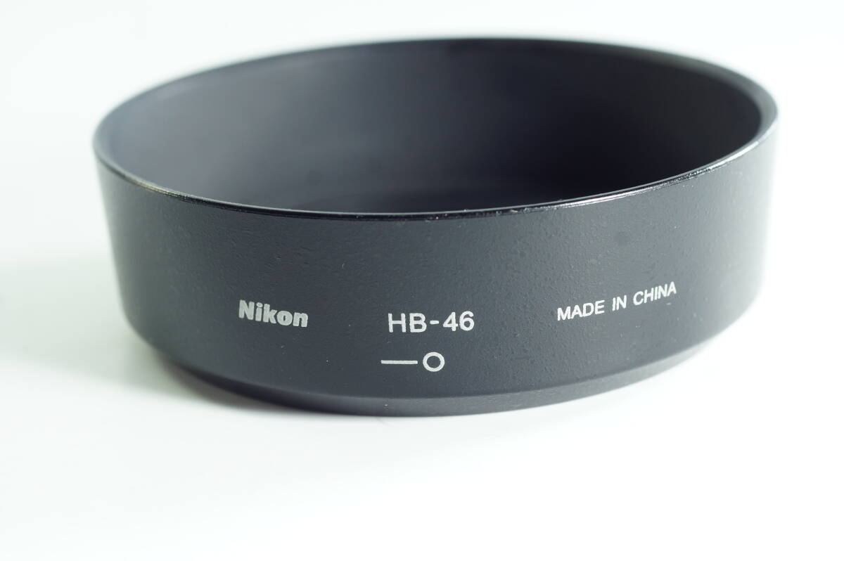 PHmini-04『とてもキレイ』NIKON HB-46 AF-S DX NIKKOR 35mm F1.8G 用 ニコン レンズフード LENS HOOD SHADE