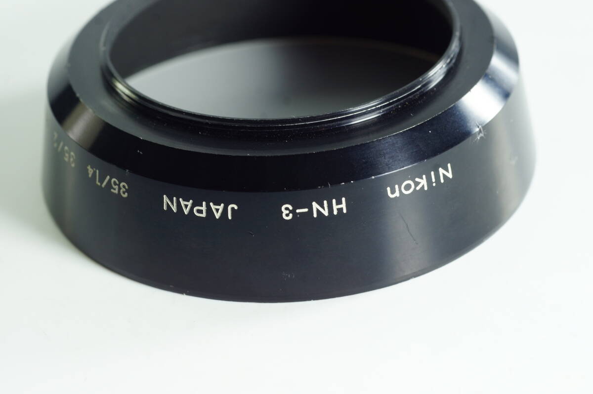 PHmini-04『凹み有並品』Nikon HN-3 Auto NIKKOR 35mm F1.4 F2 F2.8 Ai 35mm F1.4 F2 F2.8 Ai-S 55mm F2.8 Micro レンズフード