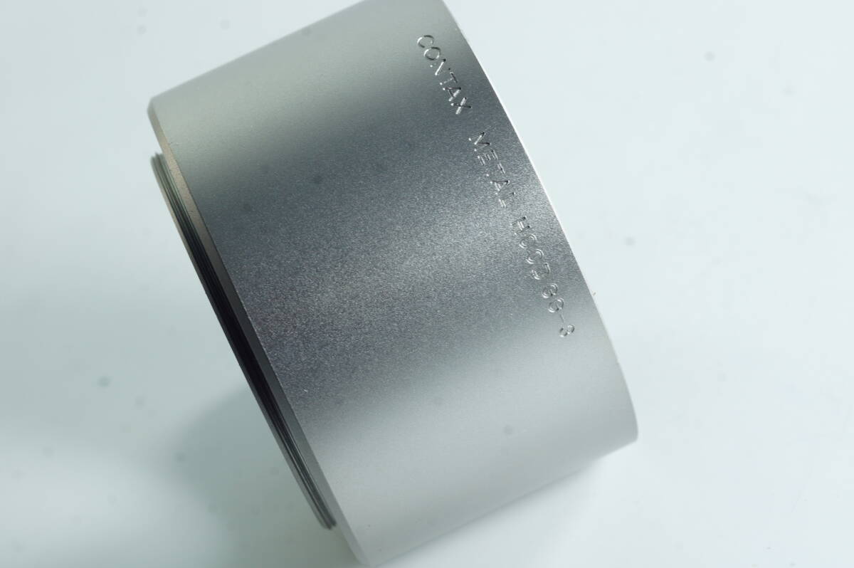 PH3群『キレイ』CONTAX METAL HOOD GG-3 Sonnar 90mm F2.8用 Gシリーズ用 京セラ メタルレンズフード LENS HOOD SHADE