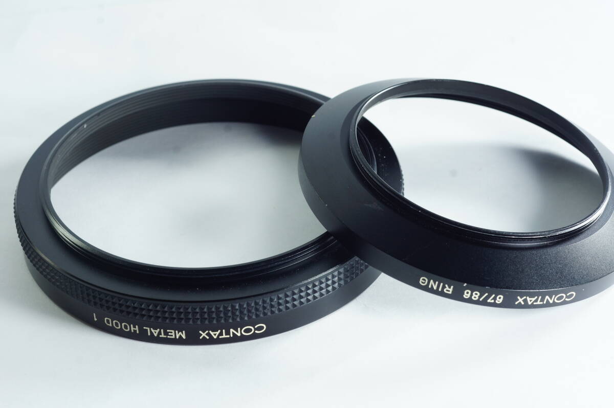 PHmini-02『キレイ』CONTAX 67／86 RING コンタックス 67／86 リング CONTAX METAL HOOD 1 コンタックス ネジ径は86ミリ フード リング