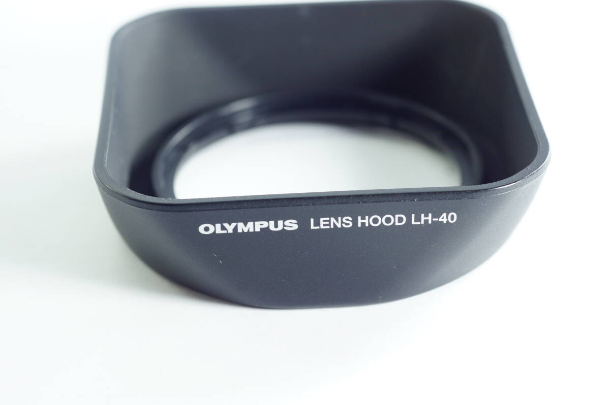 PHmini-02『とてもキレイ』OLYMPUS LH-40 M.ZUIKO DIGITAL14-42mm F3.5-5.6 Ⅱ マイクロフォーサーズ オリンパス レンズフード HOOD 
