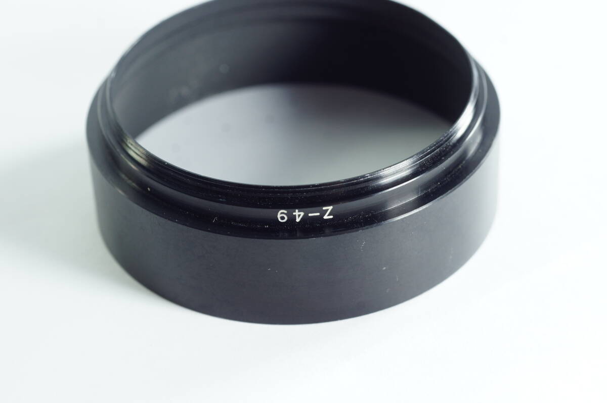 PHmini-02『並品』OLYMPUS Z-49 Zuiko 50-90mm F3.5 Zuiko 42mm F1.2用 オリンパスペンＦレンズフード