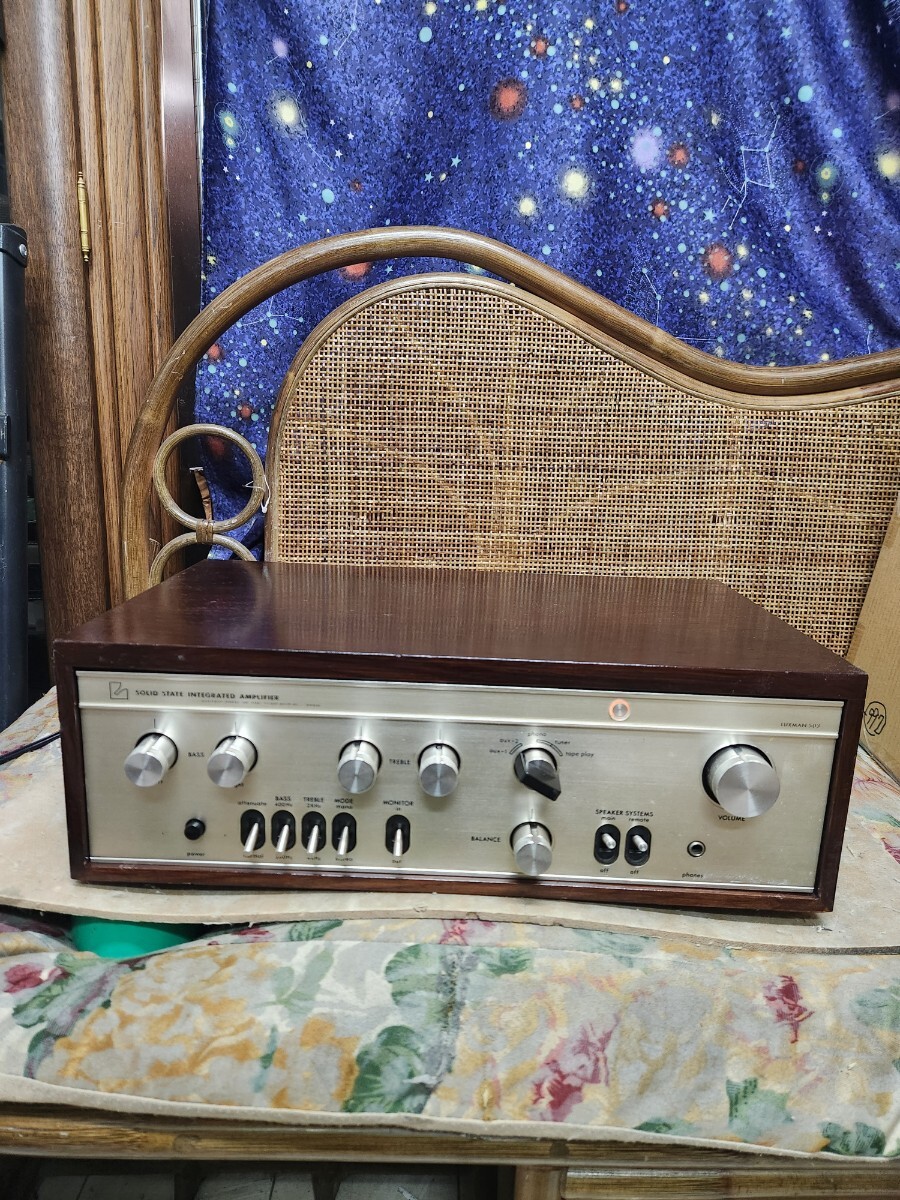 レアマジ綺麗！レストア整備極上超美品！LUXMANプリメインアンプSQ-503