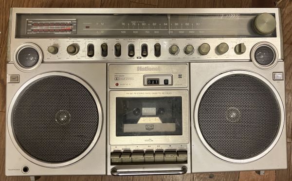 ■■ナショナル ラジカセ RX-5500 動作品■■