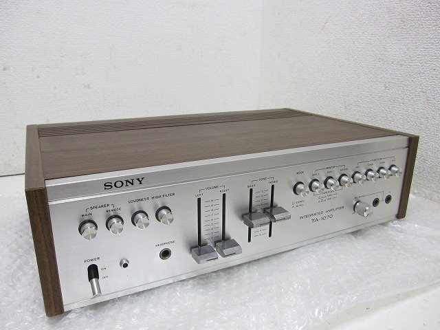 PK30169S★SONY★プリメインアンプ★TA-1070★音出しOK★ジャンク★