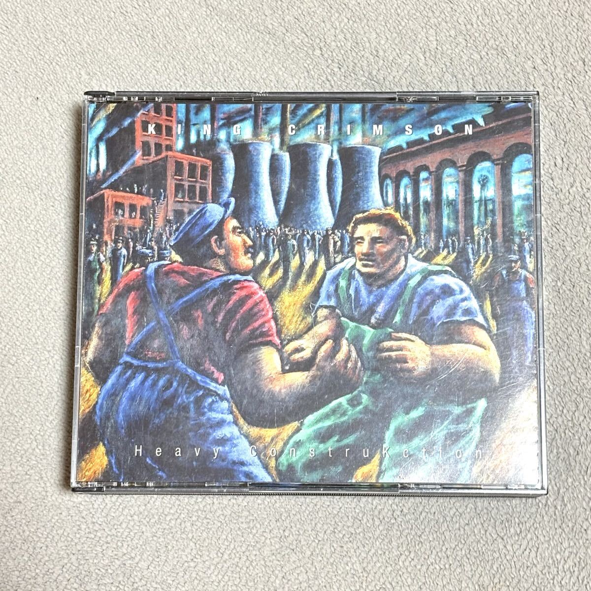 キング・クリムゾン KING CRIMSON/HEAVY CONSTRUKTION/3CD(Disc2 Enhanced CD Live Concert V ideo)