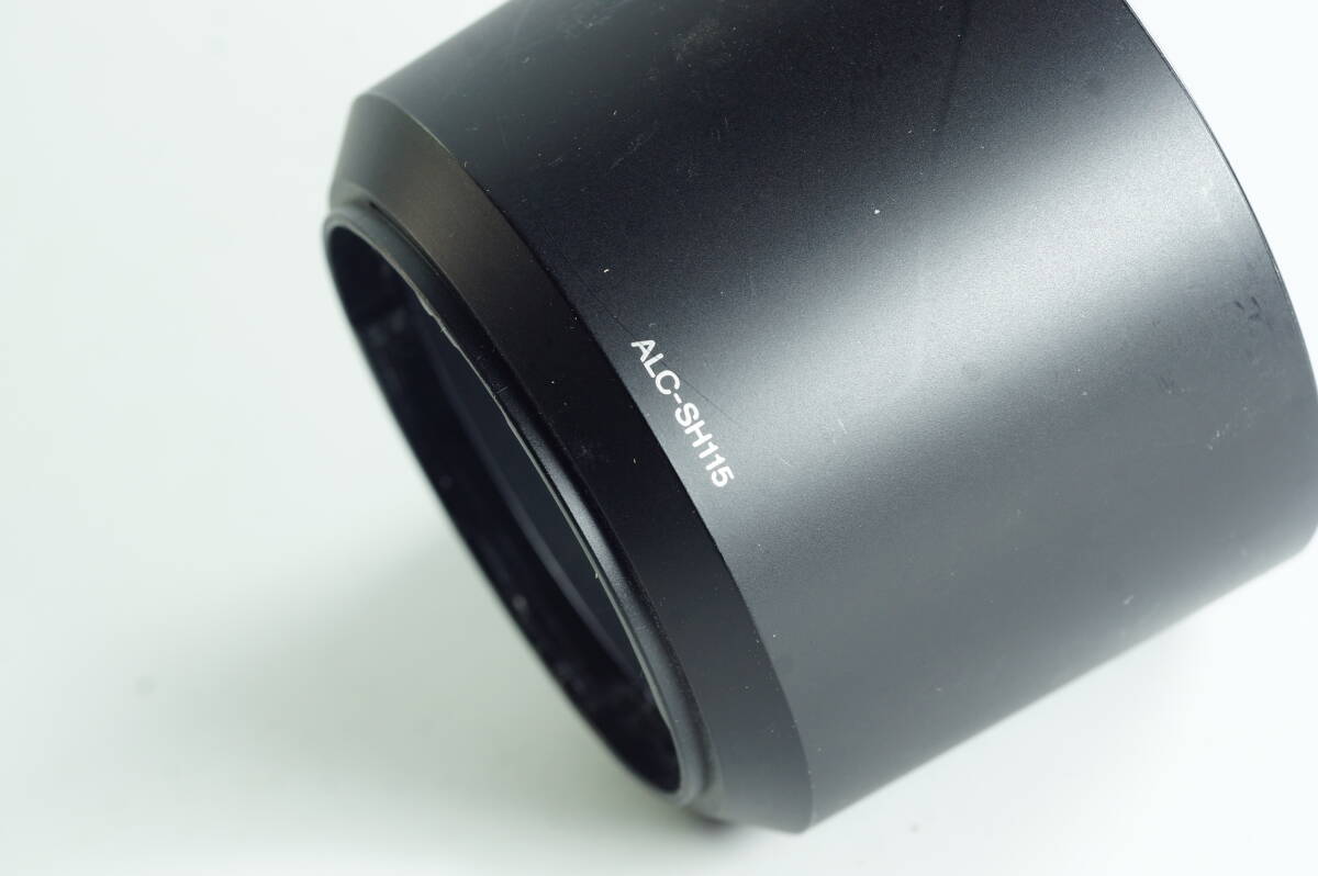 影亜『並品』 SONY ALC-SH115 E 55-210mm F4.5-6.3 OSS SEL55210 用 ソニー レンズフード