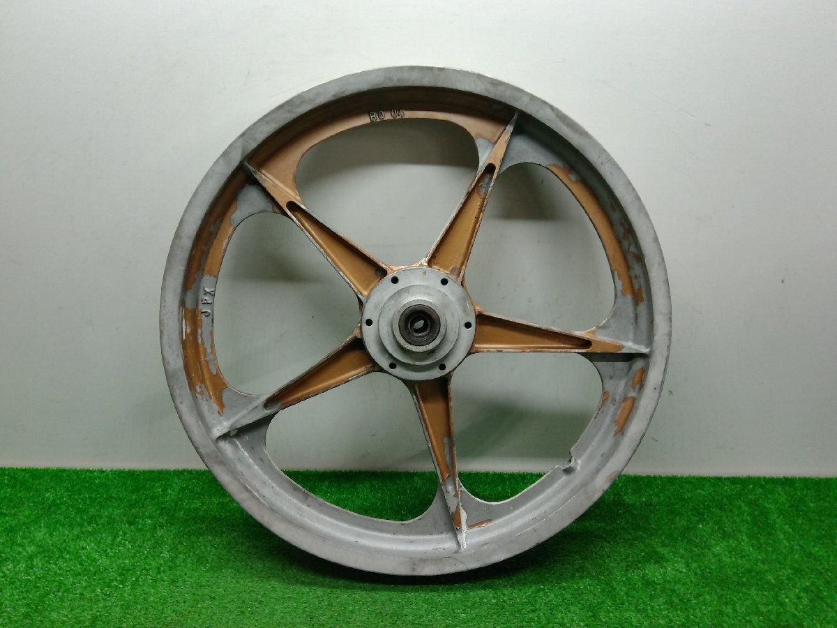 Z8D05 当時物 Z1 Z2 750RS JPX キャストホイール フロント KZ900 CB750K GS750 GT380 T BHN