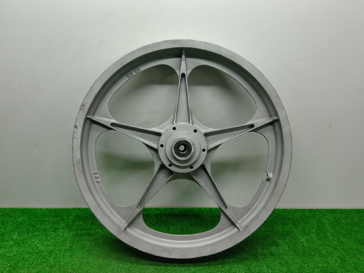 Z8D12 当時物 Z1 Z2 Z系 JPX フロント キャストホイール 新品保管品？KZ900 CB750K GS750 GT380 T BHN