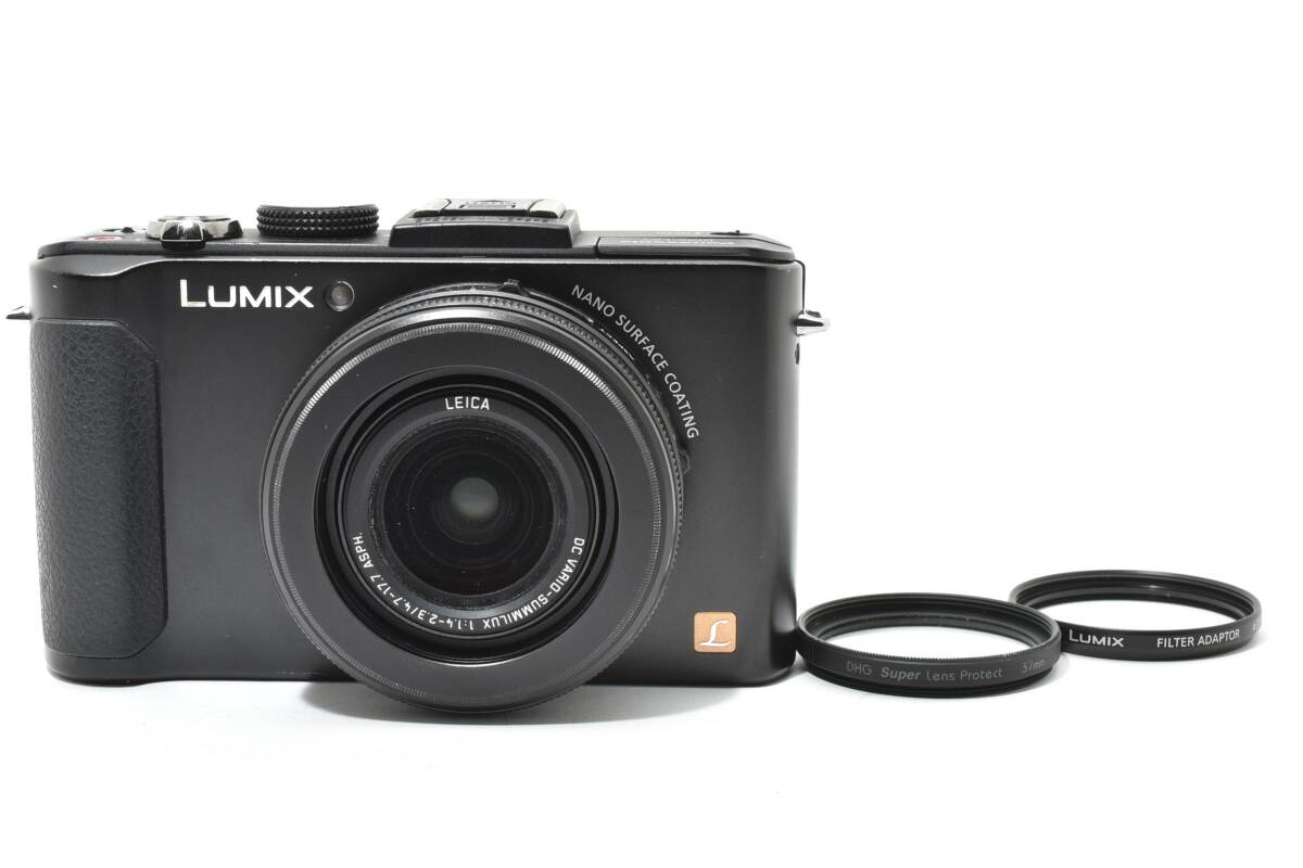 ★ショット数:1,675回!!★ Panasonic パナソニック LUMIX DMC-LX7 ルミックス コンパクトデジタルカメラ ブラック ＃3975