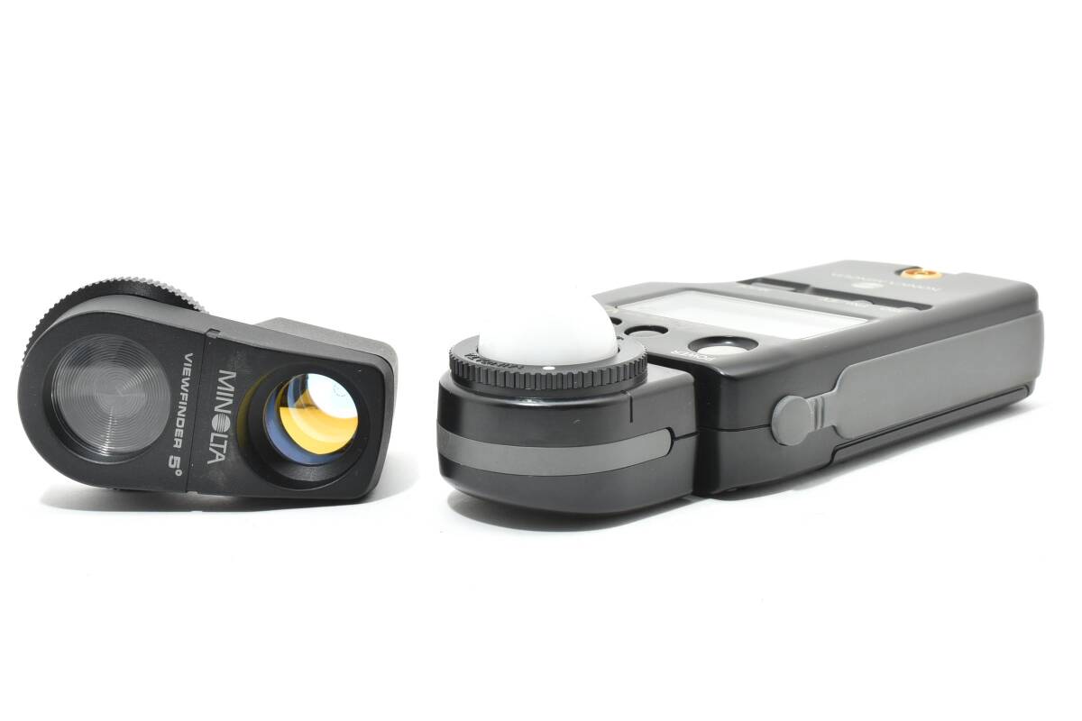 ★実用品★ KONICA MINOLTA コニカミノルタ AUTO METER V F ＆ VIEW FINDER 5° オートメーター 露出計 ビューファインダー付き ＃3988