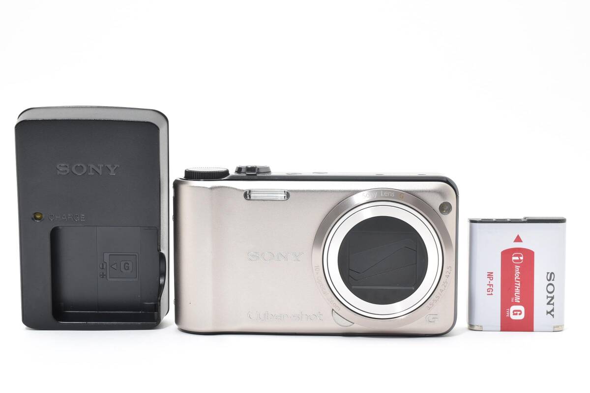 ★美品★ SONY ソニー DSC-HX5V Cyber-shot サイバーショット コンパクトデジタルカメラ ゴールド ＃4009