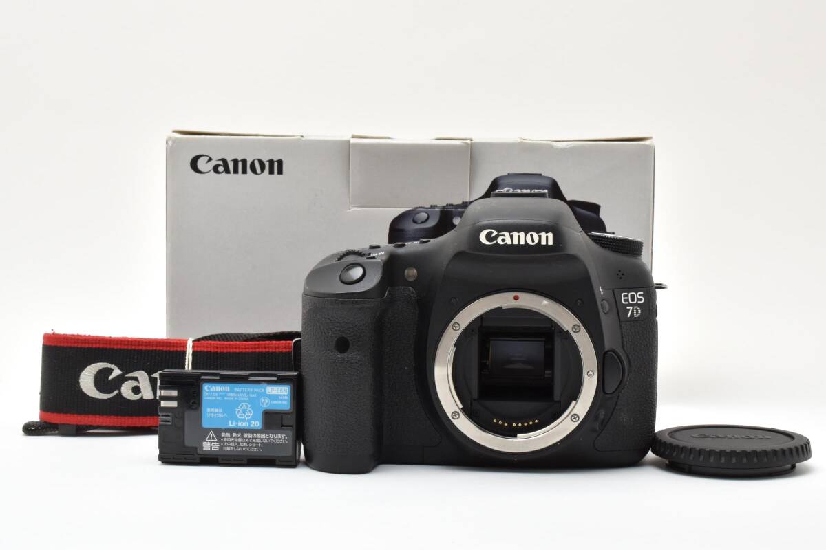 ★良品★ Canon キャノン EOS 7D ボディ デジタル一眼レフカメラ 元箱付き＃3998