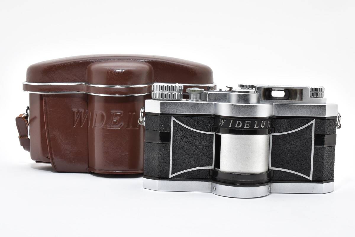 【1円スタート!!】★極希少 完動美品★ PANON パノン WIDELUX FV ワイドラックス パノラマカメラ フィルムカメラ F5 ケース付 ＃4180