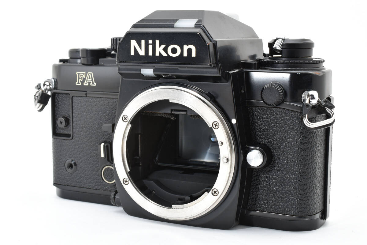 ★大特価品★ Nikon ニコン FA ブラック ボディ MF 一眼レフ フィルムカメラ ブラック 現状品/ジャンク品 ＃3304