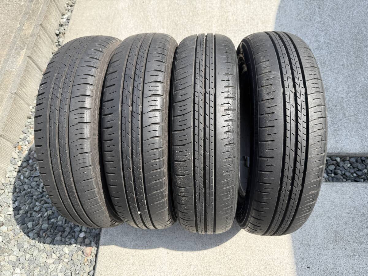 【中古】DUNLOP ダンロップ ENASAVE エナセーブ EC300+ 155/65R14 75S 4本 タイヤ