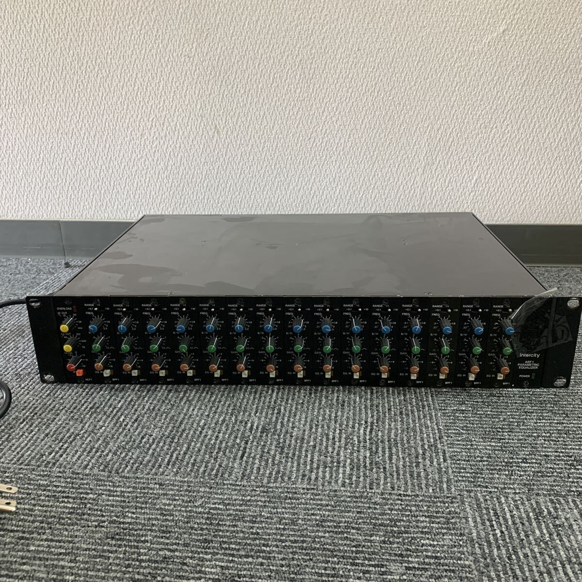 523 Intercity エフェクター インターシティ パラメトリック イコライザー AEF1 現状