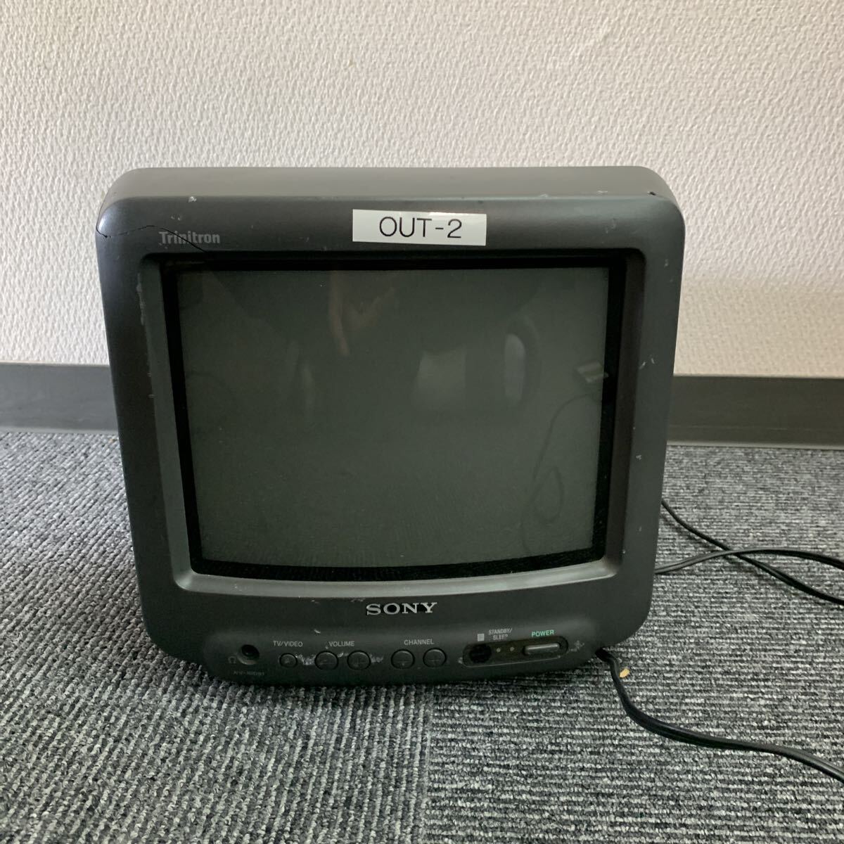 517 SONY ソニー Trinitron トリニトロン ブラウン管テレビ TRINITRON ブラウン管 カラーテレビ TV レトロ KV-10DS1 現状