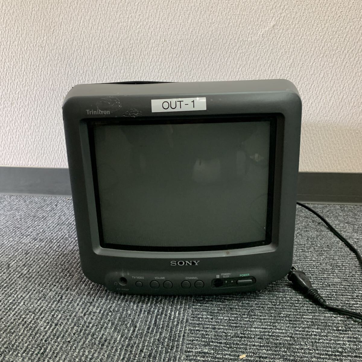 518 SONY ソニー Trinitron トリニトロン ブラウン管テレビ TRINITRON TV レトロ ブラウン管 カラーテレビ KV-10DS1 現状品