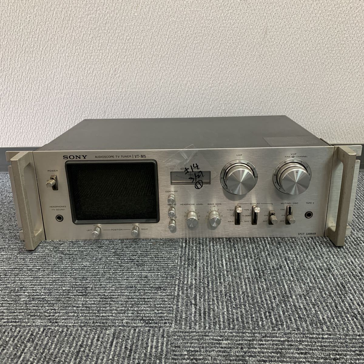 514 SONY ソニー プリメインアンプ アンプ VT-M5 通電確認