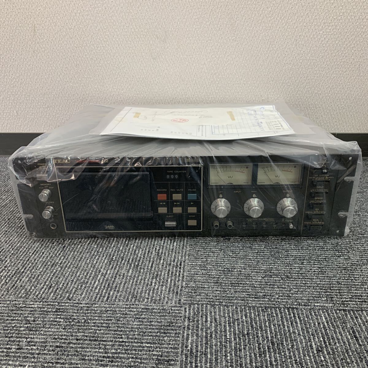 512 TEAC ティアック 122-B カセットデッキ CASSETTE STEREO DECK TAPE オーディオ機器