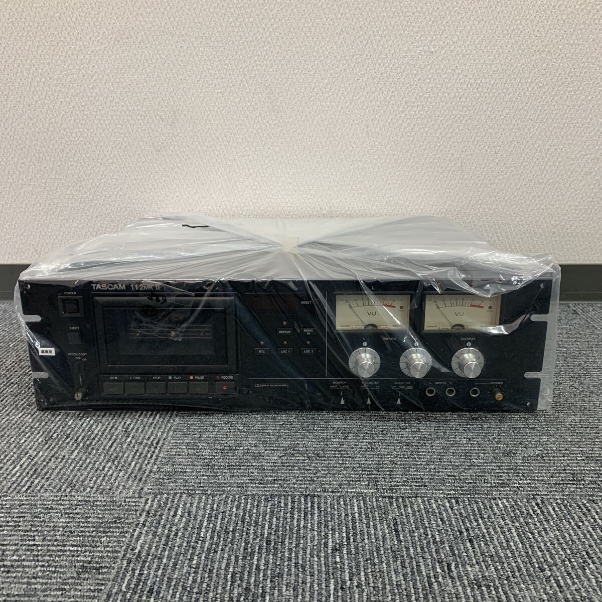 509 TASCAM タスカム オーディオ機器 音響機器 STEREO CASSETTE DECK カセットデッキ 112MKⅡ