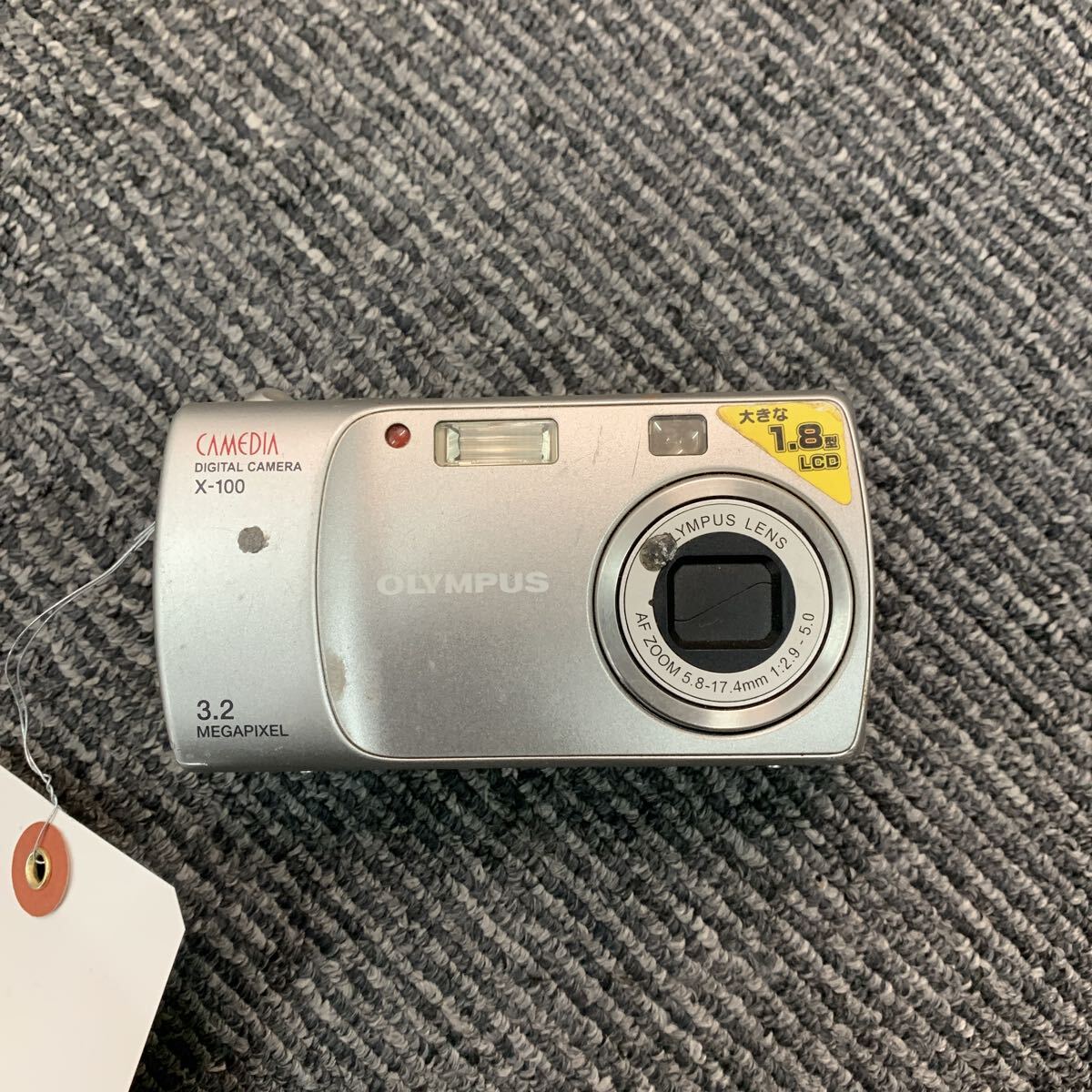 6583 OLYMPUS オリンパス X-100 動作未確認 デジタルカメラ デジカメ シルバー コンパクトデジタルカメラ