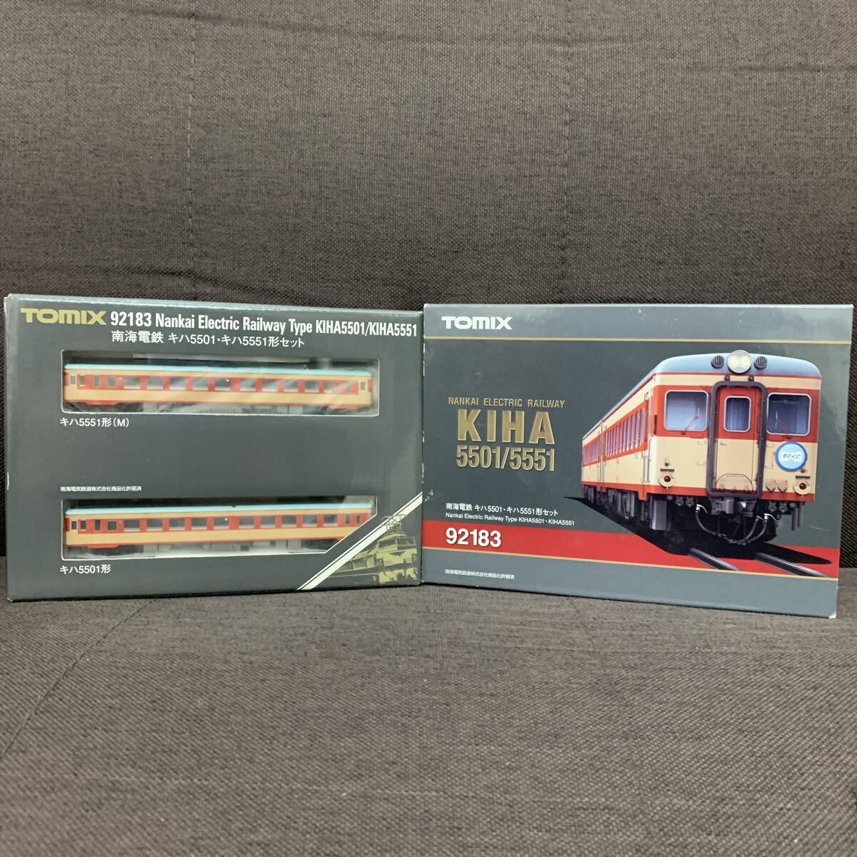 12 TOMIX Nゲージ トミックス　南海電鉄　キハ5501 キハ5551形セット　92183 国鉄