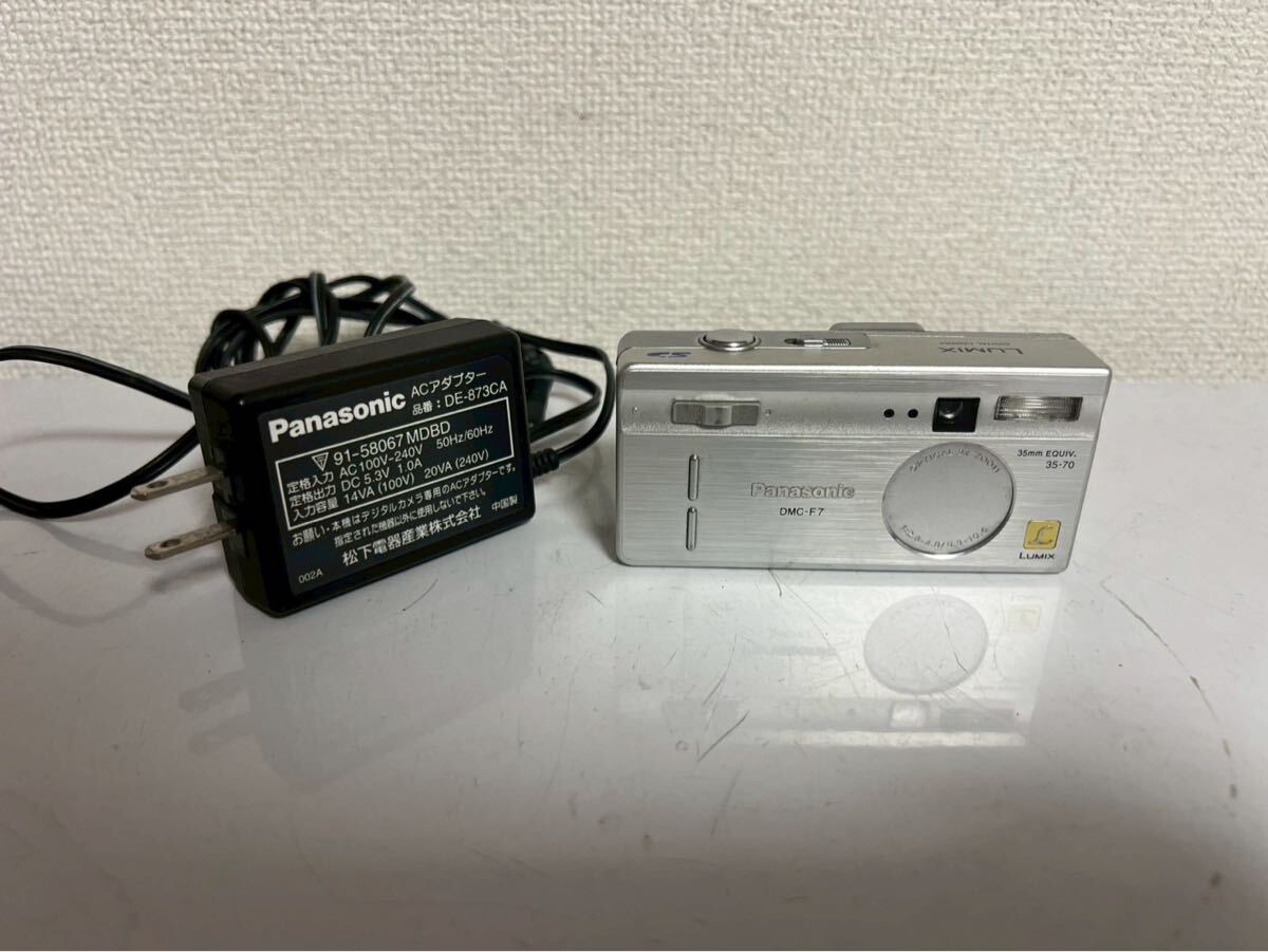 6578 Panasonic パナソニック LUMIX コンパクトデジタルカメラ デジタルカメラ デジカメ DMC-F7 シルバー ルミックス DMC