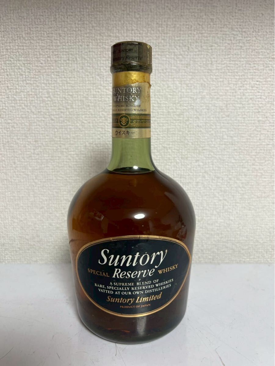 6576 SUNTORY サントリー ウイスキー スペシャルリザーブ Reserve SPECIAL リザーブ RESERVE Suntory 古酒